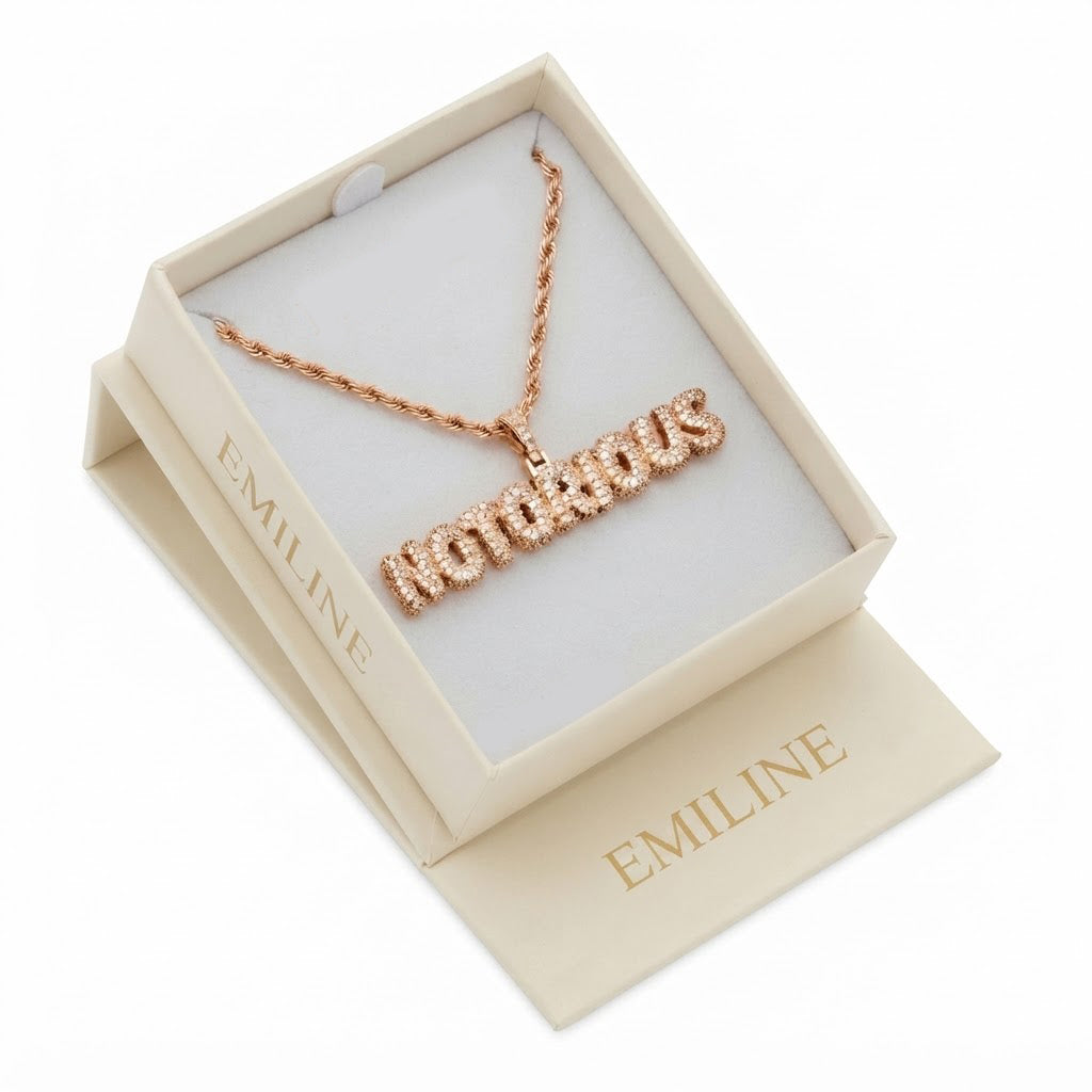 Initial Name Diamond Pendant