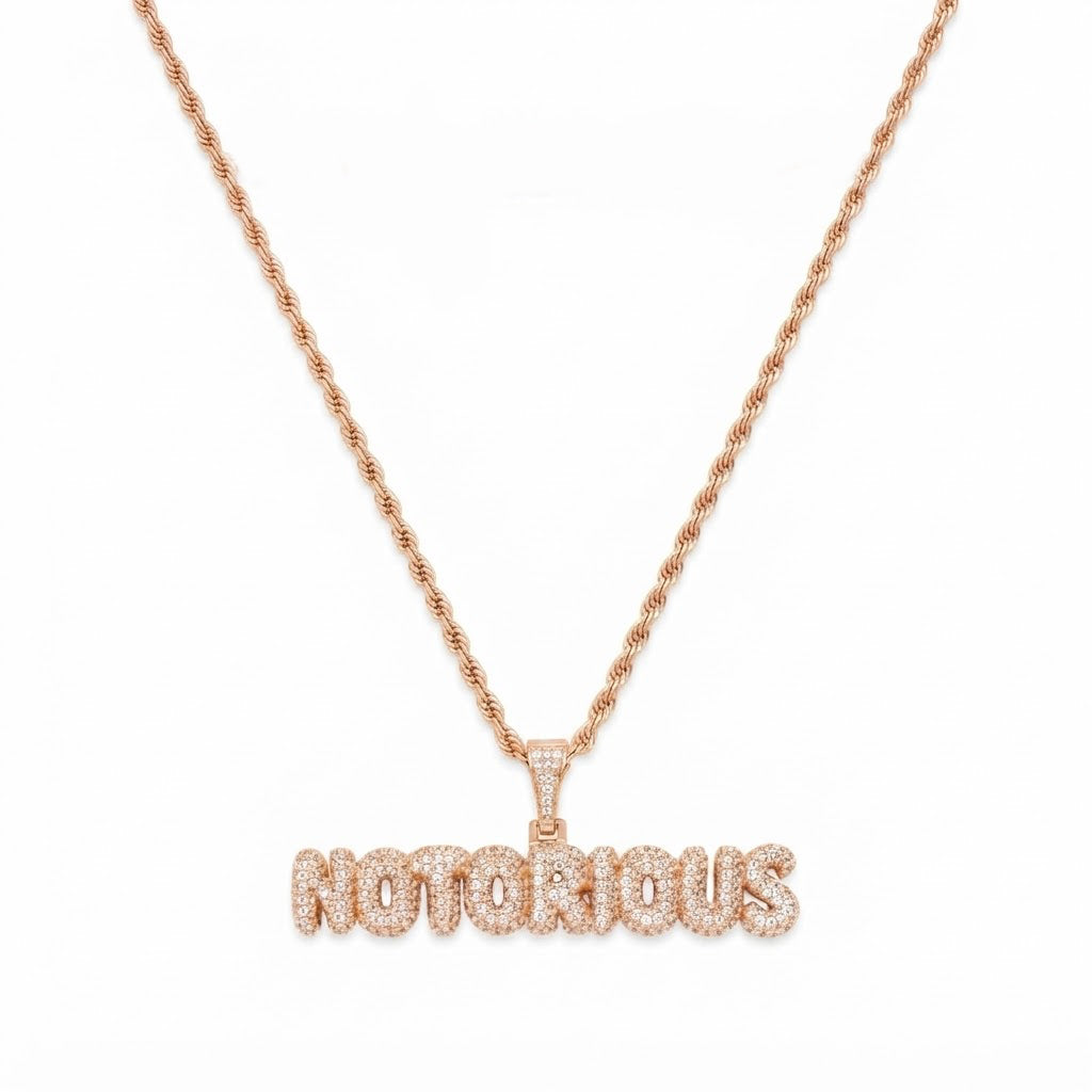 Initial Name Diamond Pendant