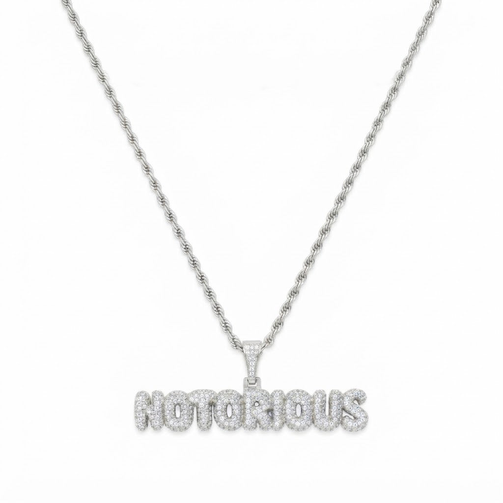 Initial Name Diamond Pendant