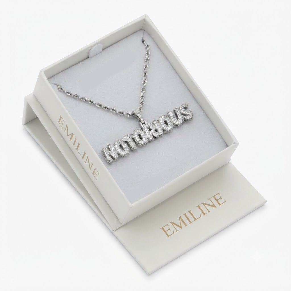 Initial Name Diamond Pendant
