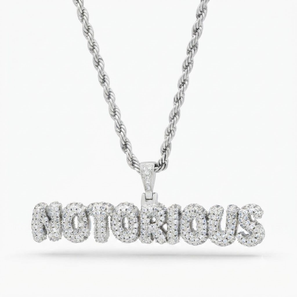 Initial Name Diamond Pendant