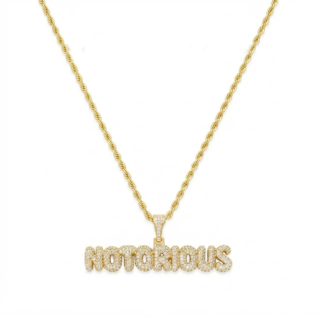 Initial Name Diamond Pendant