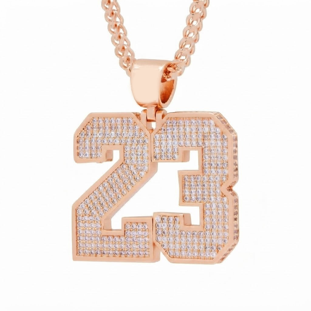 23 Number Pendant