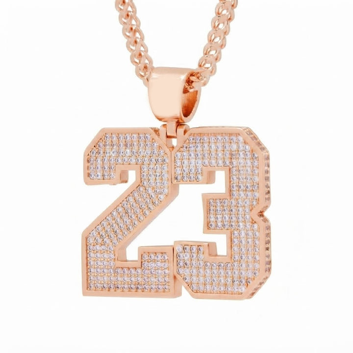 23 Number Pendant