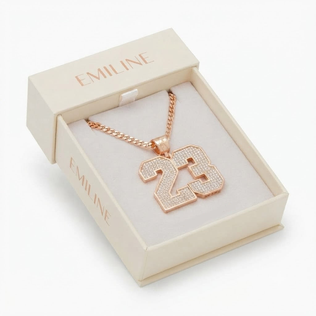 23 Number Pendant