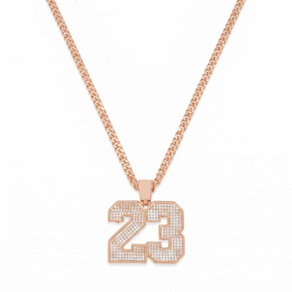 23 Number Pendant