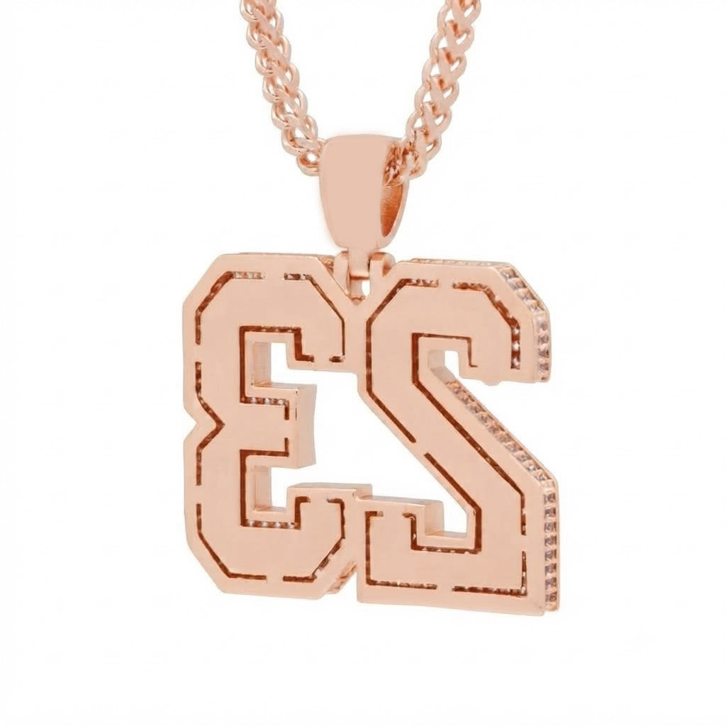 23 Number Pendant