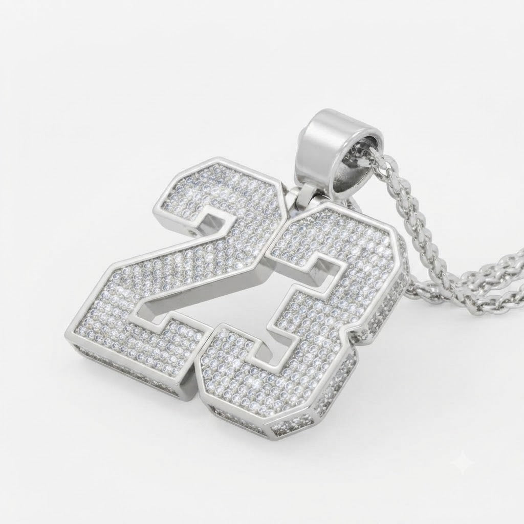 23 Number Pendant