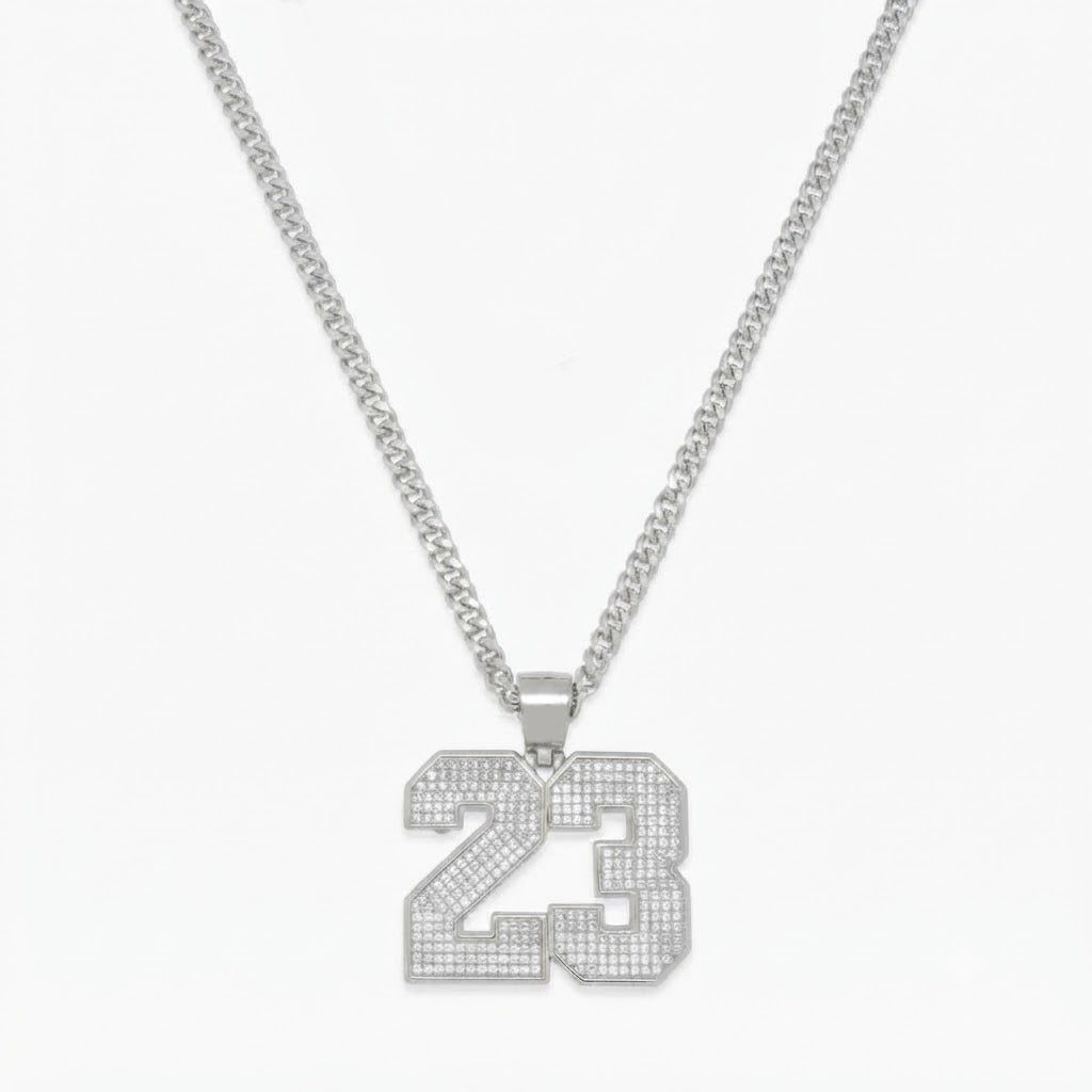 23 Number Pendant