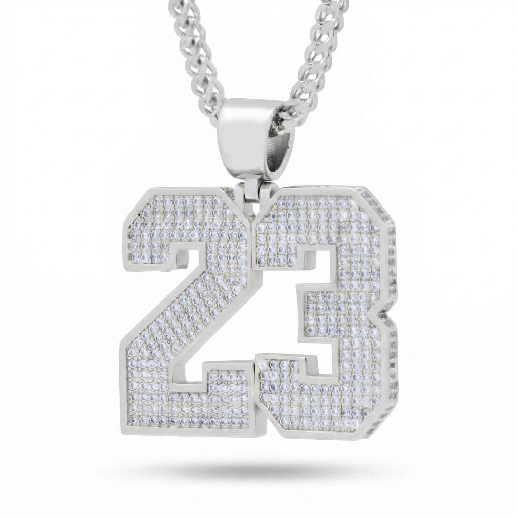 23 Number Pendant