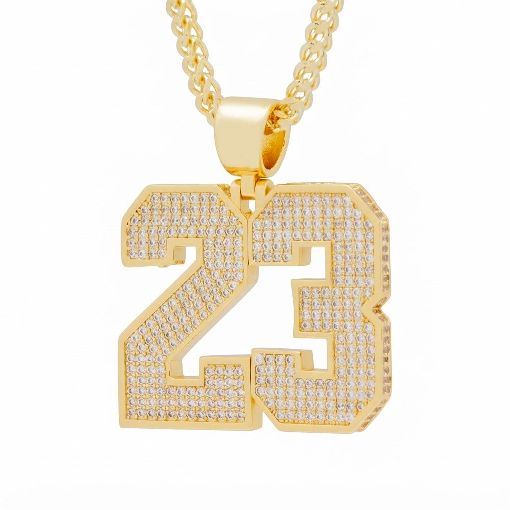 23 Number Pendant