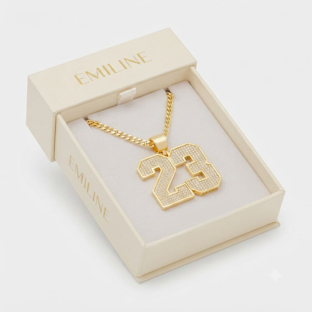 23 Number Pendant