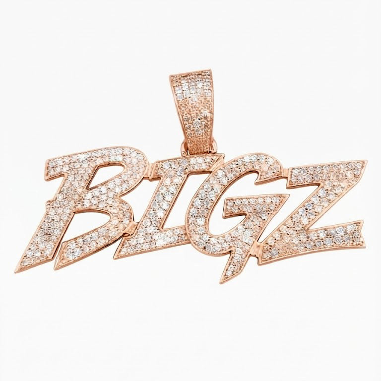 Custom Name Diamond Pendant