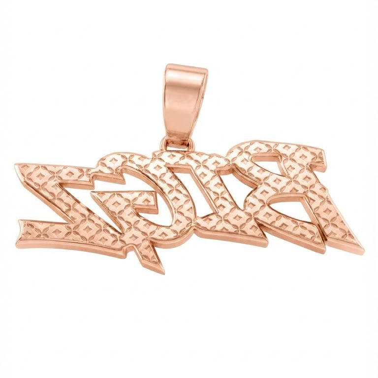 Custom Name Diamond Pendant