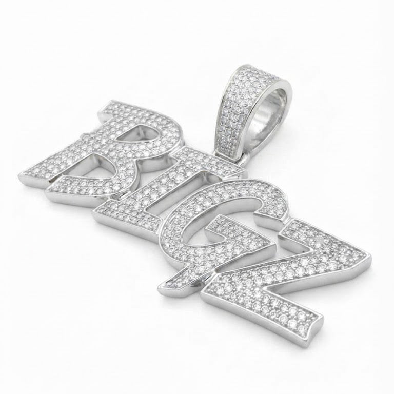 Custom Name Diamond Pendant