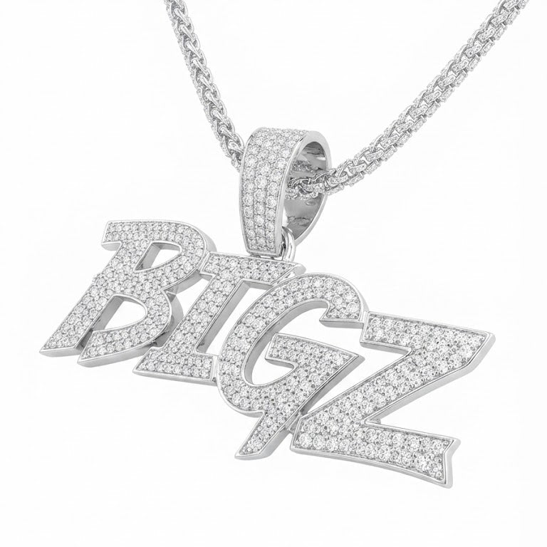 Custom Name Diamond Pendant