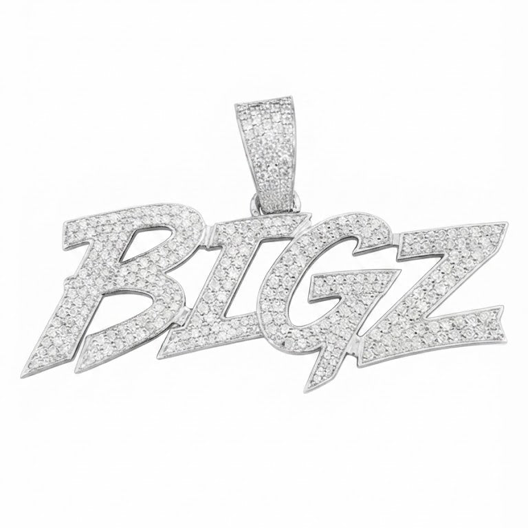 Custom Name Diamond Pendant