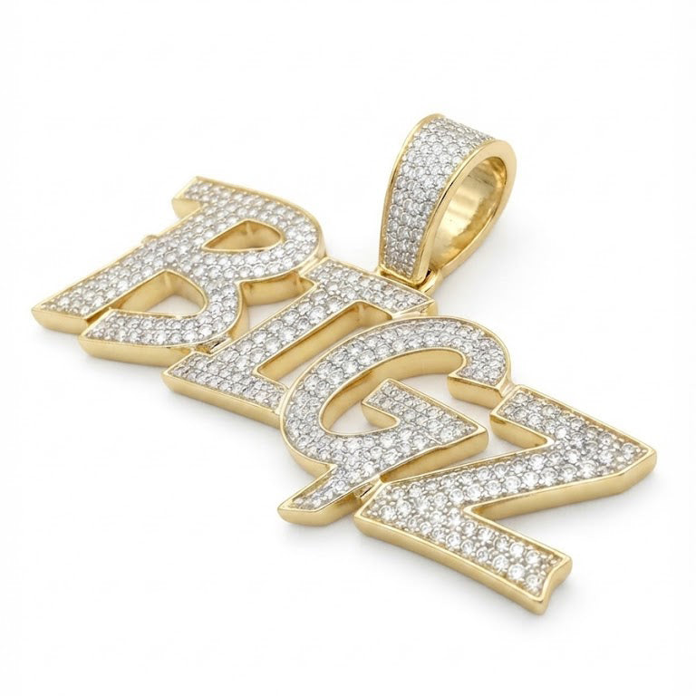 Custom Name Diamond Pendant