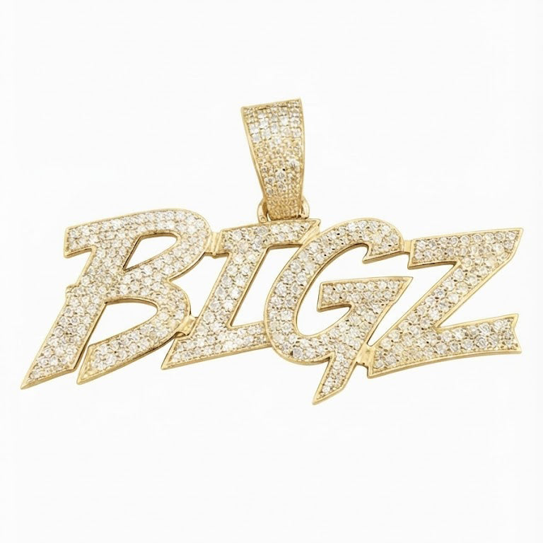 Custom Name Diamond Pendant