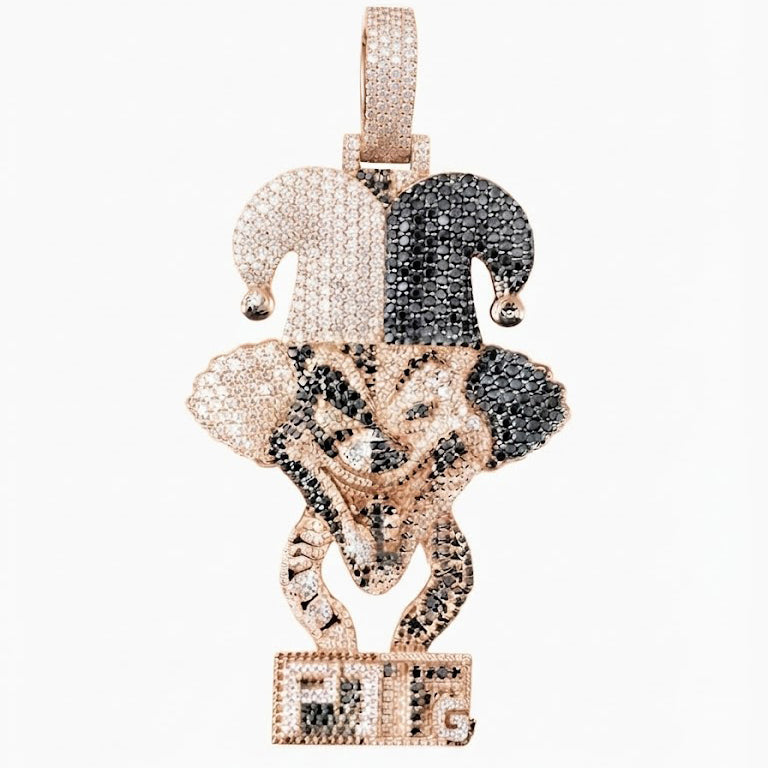 Jester Face BIG Pendant