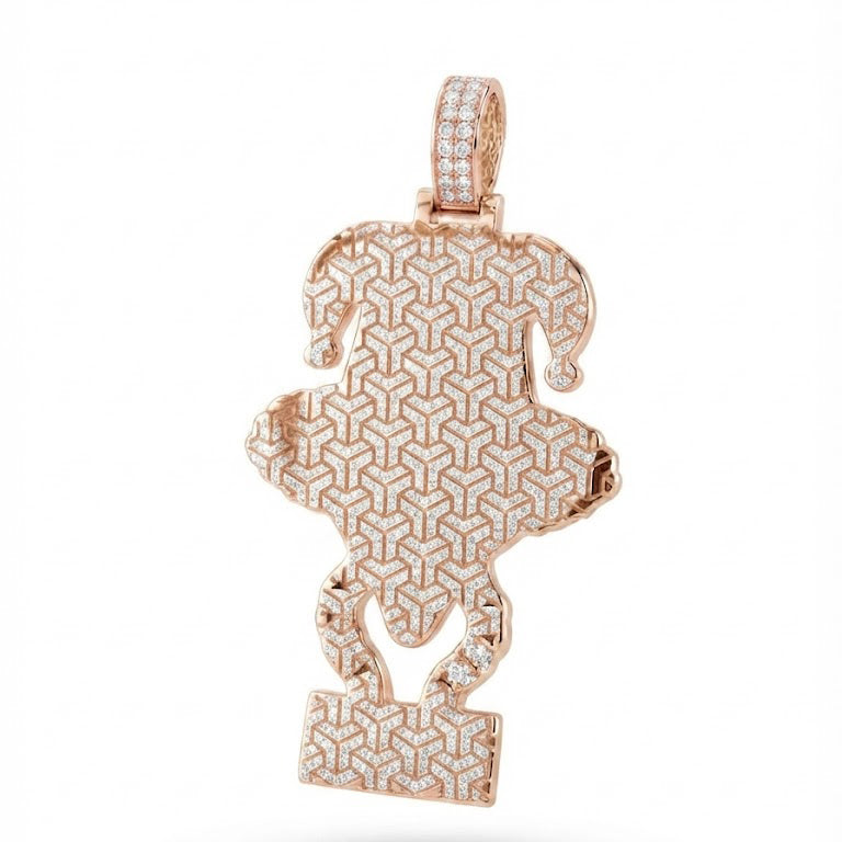 Jester Face BIG Pendant