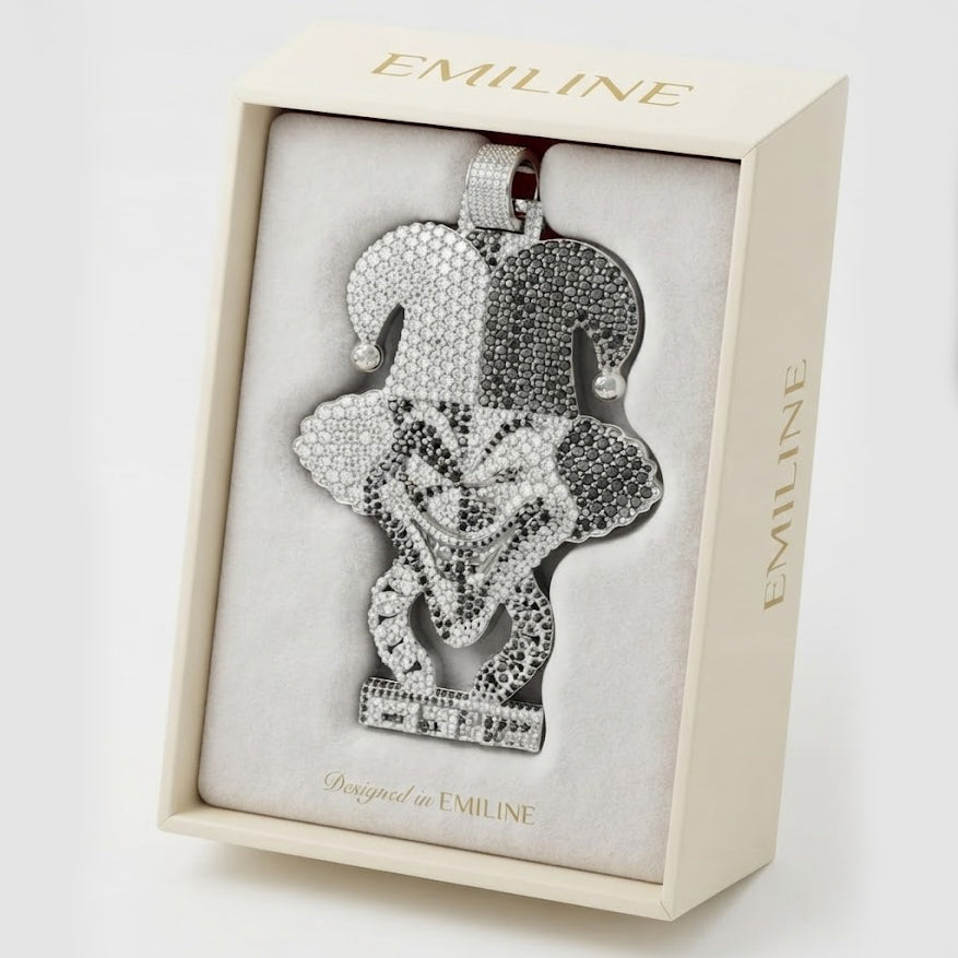 Jester Face BIG Pendant