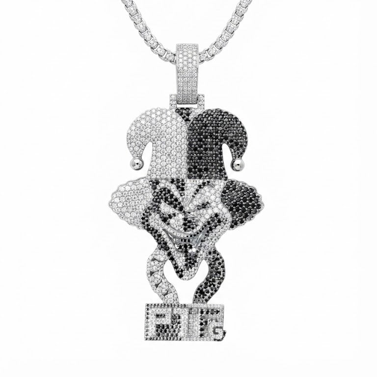 Jester Face BIG Pendant