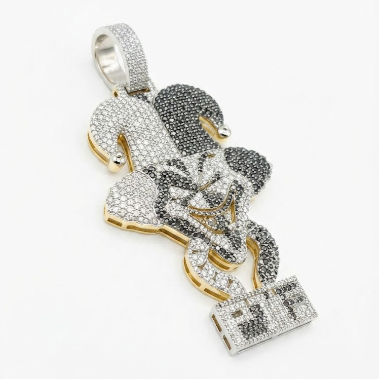 Jester Face BIG Pendant