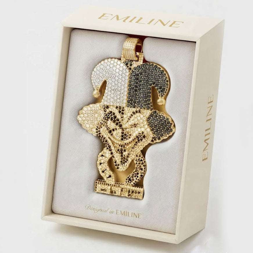 Jester Face BIG Pendant
