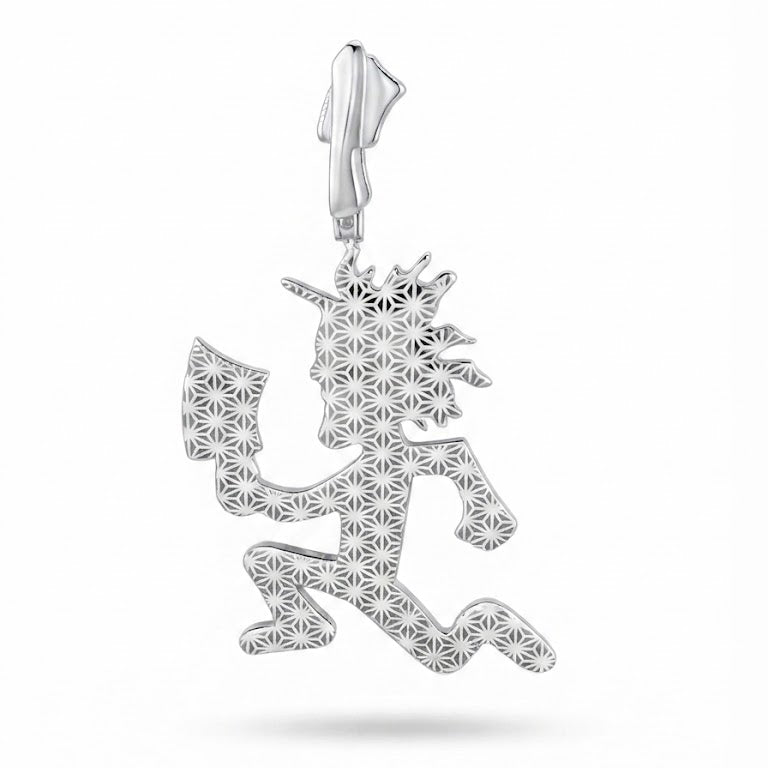 Running Cartoon Figure Pendant