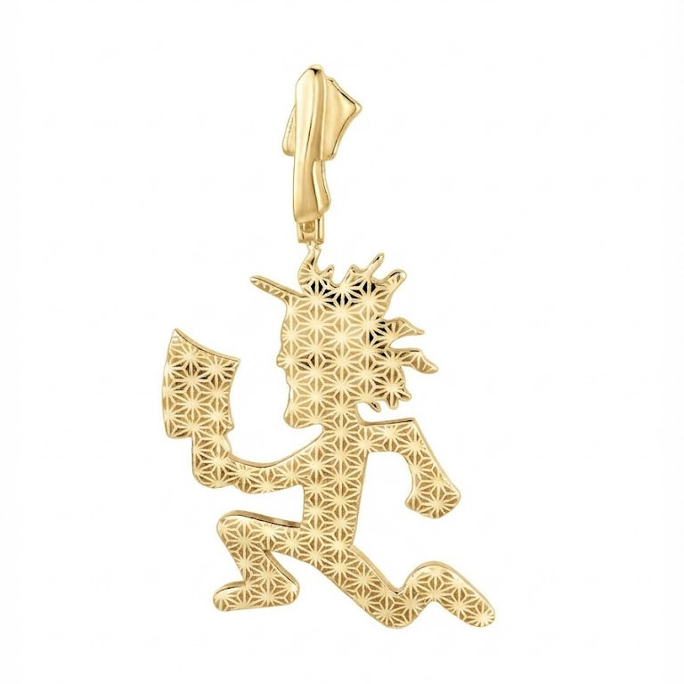 Running Cartoon Figure Pendant