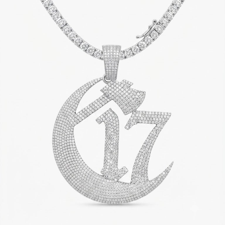 17 Crescent Moon Pendant