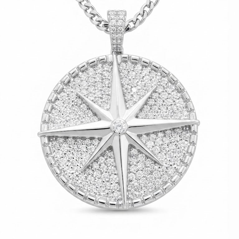 Compass Star Pendant