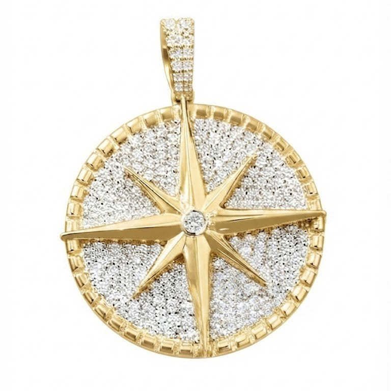 Compass Star Pendant