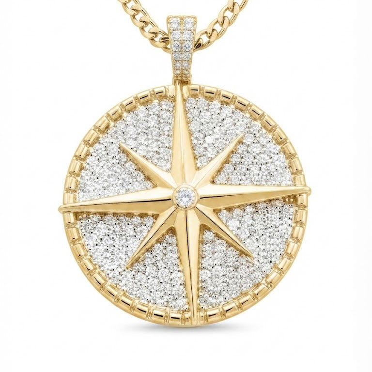 Compass Star Pendant