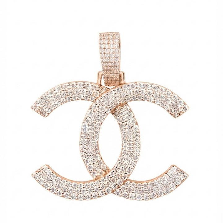 Double C Interlocking Pendant
