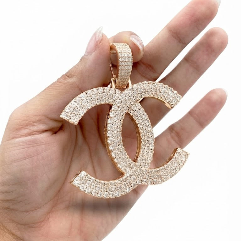 Double C Interlocking Pendant