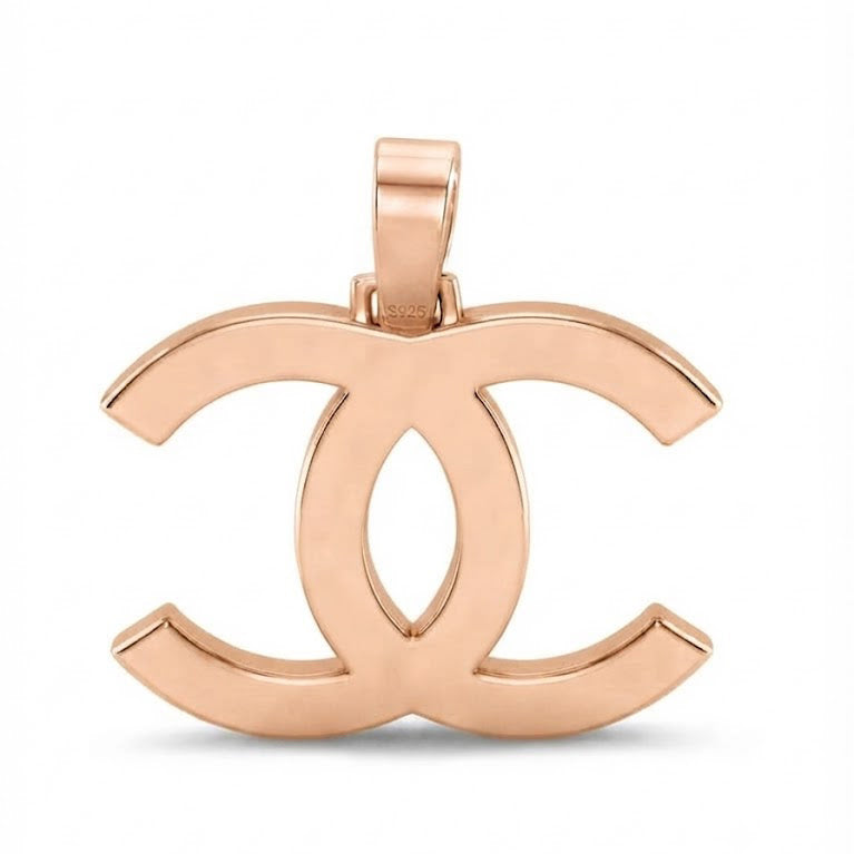 Double C Interlocking Pendant
