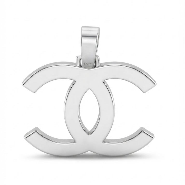 Double C Interlocking Pendant