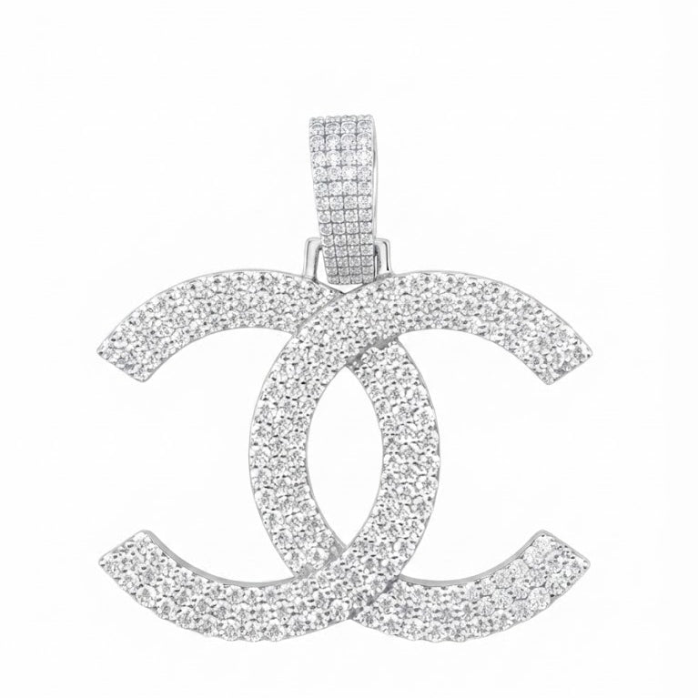 Double C Interlocking Pendant