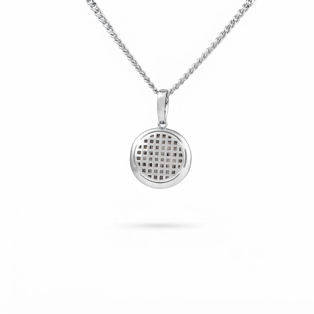 Pavé Round Ball Pendant