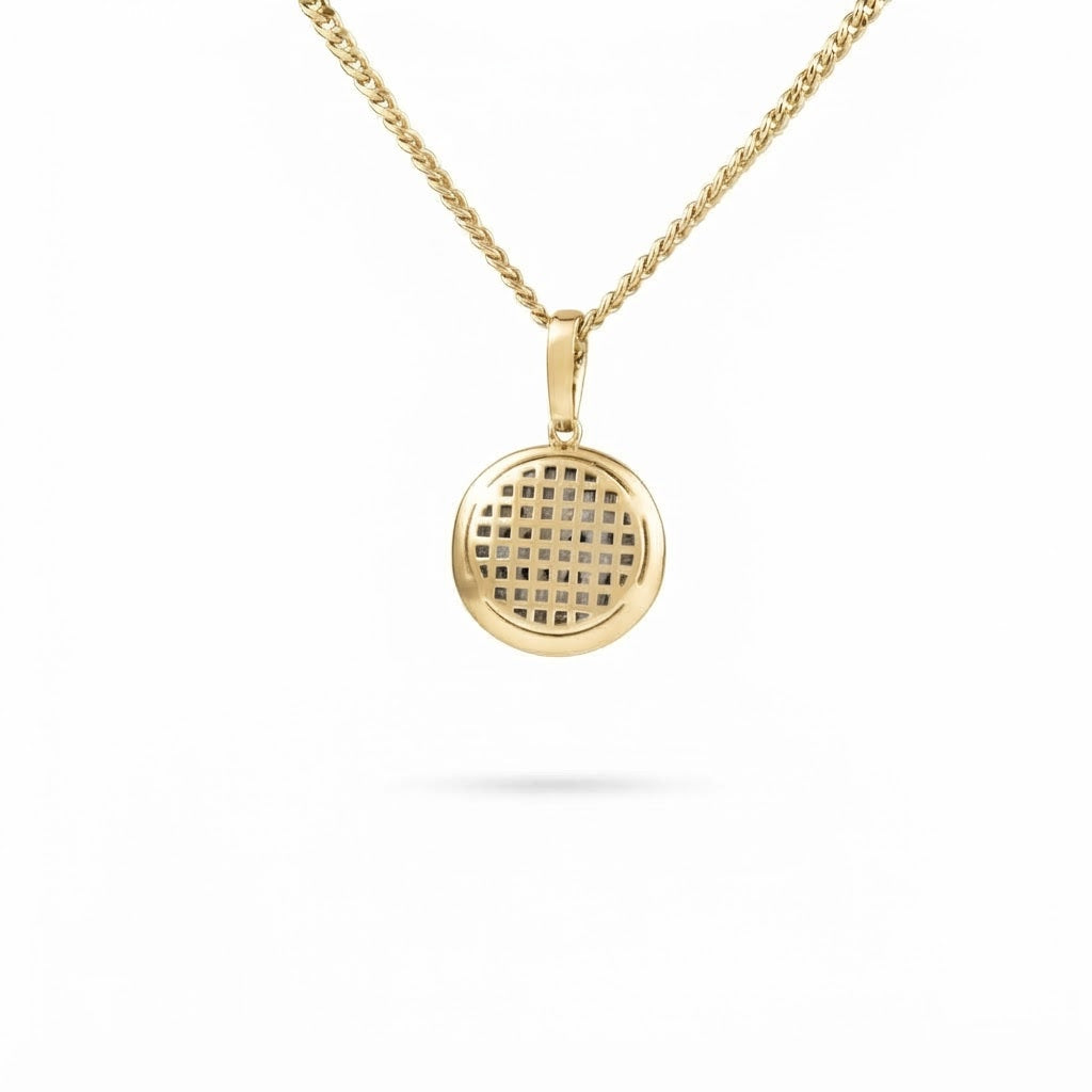 Pavé Round Ball Pendant