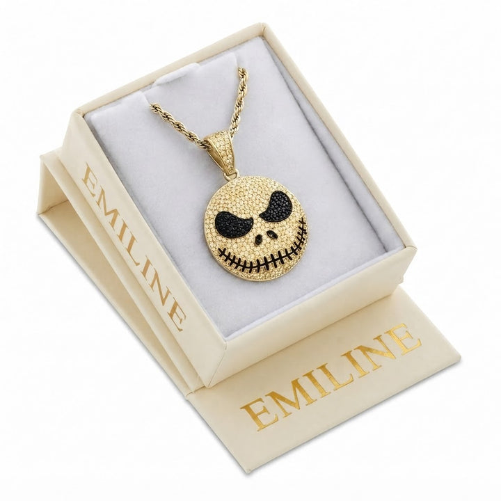 Stitched Face Diamond Pendant