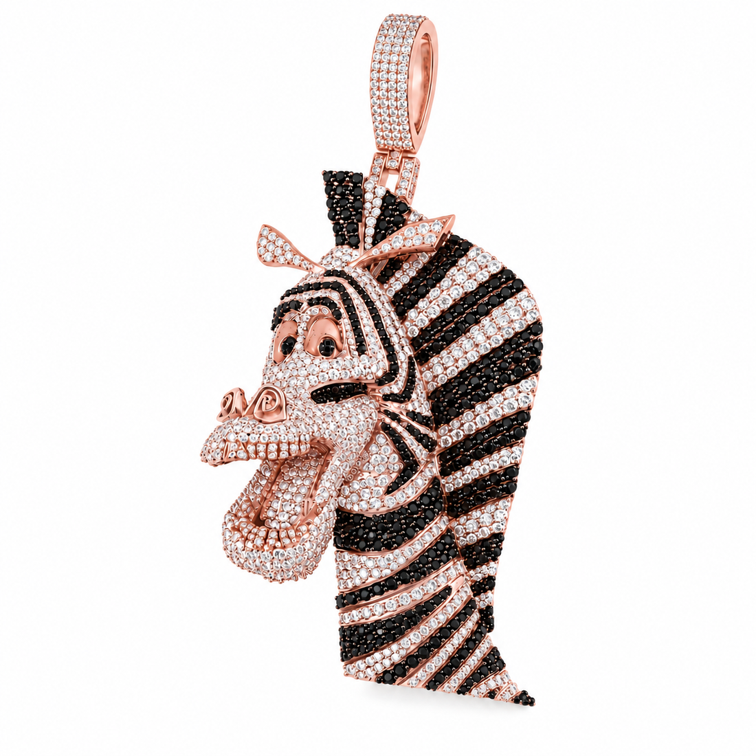 Egyptian Pharaoh Head Diamond Pendant