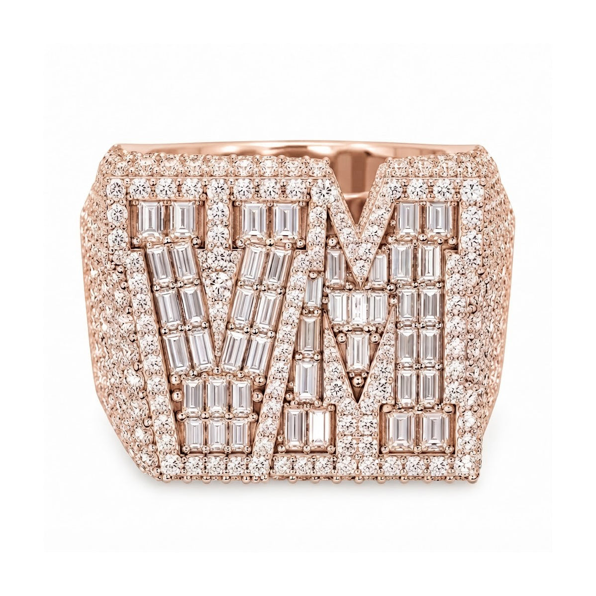 VM Custom Moissanite Diamond Ring