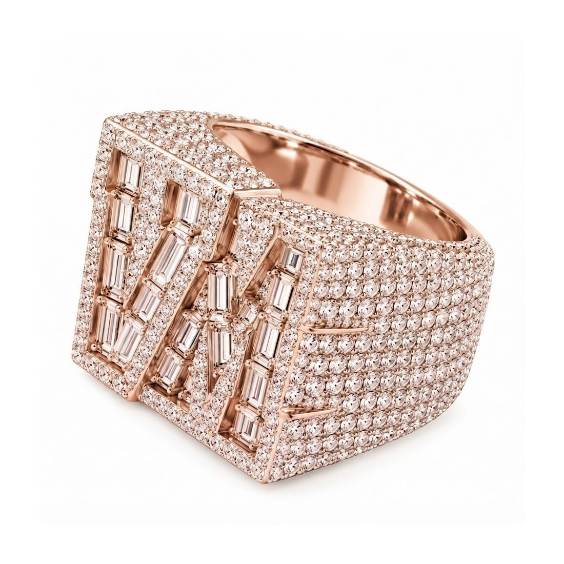 VM Custom Moissanite Diamond Ring