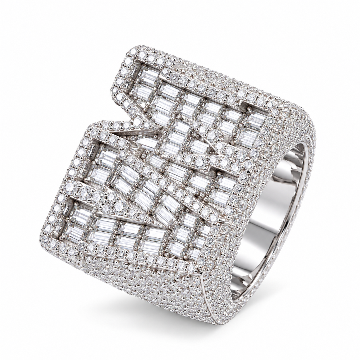 VM Custom Moissanite Diamond Ring