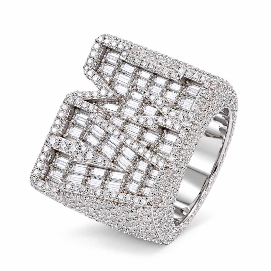 VM Custom Moissanite Diamond Ring