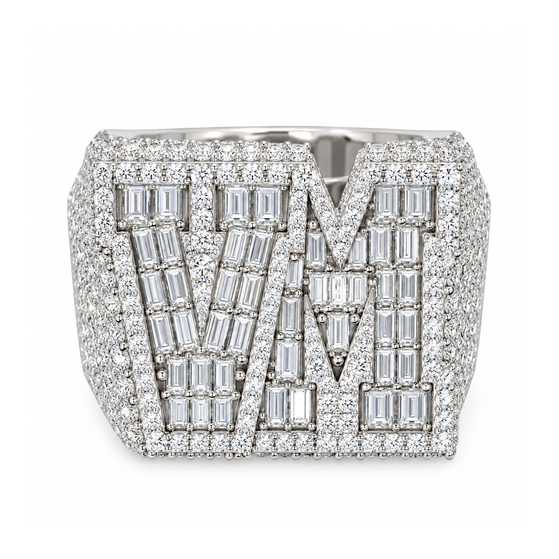 VM Custom Moissanite Diamond Ring