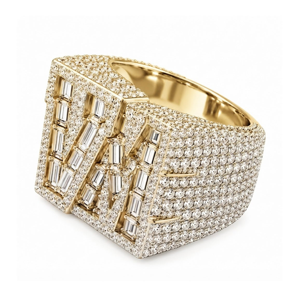 VM Custom Moissanite Diamond Ring